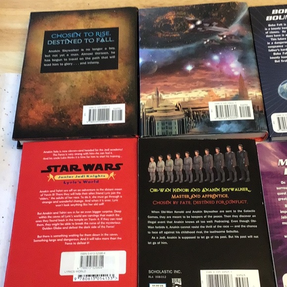 Star Wars , 4 hardcovers, 5 paperback set/9, excellent etc - Picture 12 of 16